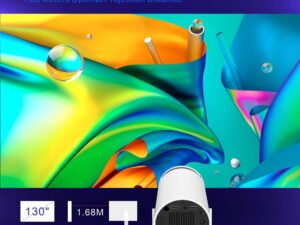 Cross-border hot-selling cannon projector Android 12 PTZ projector projection home bedroom wall projector